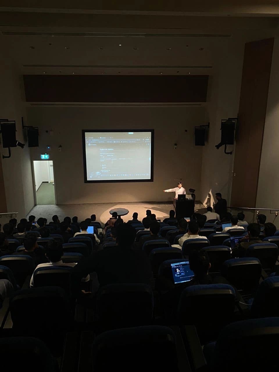 Conducted a workshop on GitHub and Git